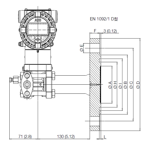 ABB266HDH表压变送器