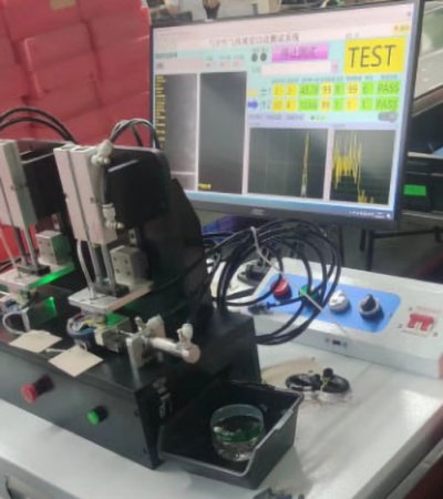 ATE双工位防水机视觉检测系统