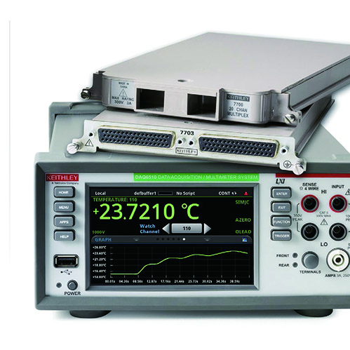 Tektronix泰克DAQ6510 数据采集和记录万用表系统