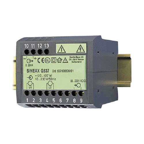 SINEAXG537相角功率变送器