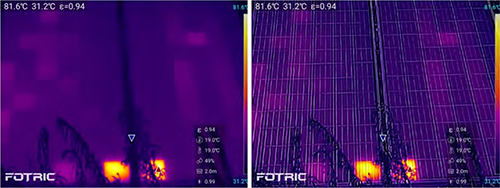 Fotric360红外热像仪细节增强融合成像