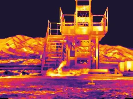 可180°旋转的镜头的FLIR T540