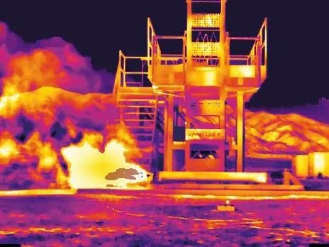 可180°旋转的镜头的FLIR T540