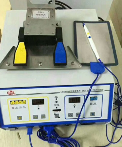 示波器TBS1102C检测高频电刀
