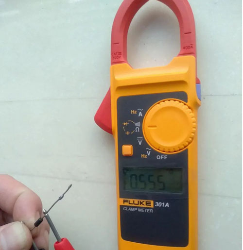FLUKE301实测案例:二极管元件测试