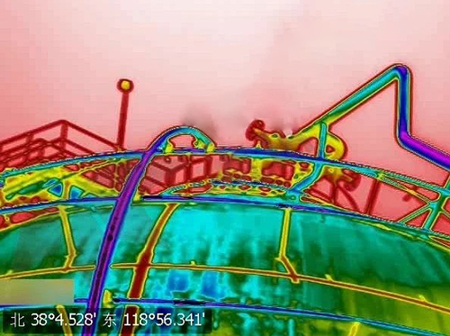 FLIR GF77a监控球罐气体泄漏