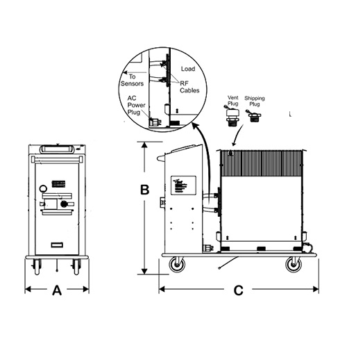 MSCC7SeriesDualSensorCalibrationCart