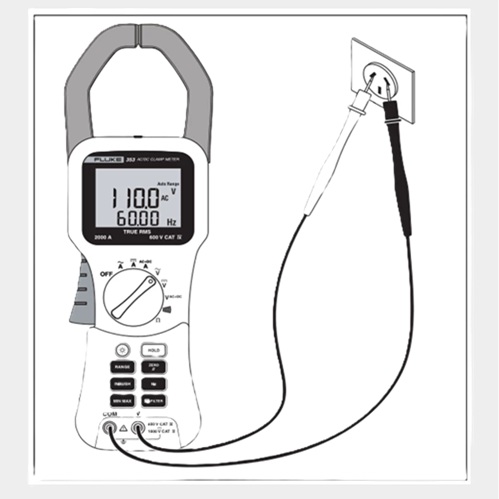 Fluke355 2000A真有效值钳形表