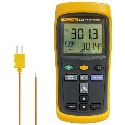 Fluke52-II双通道接触式温度表