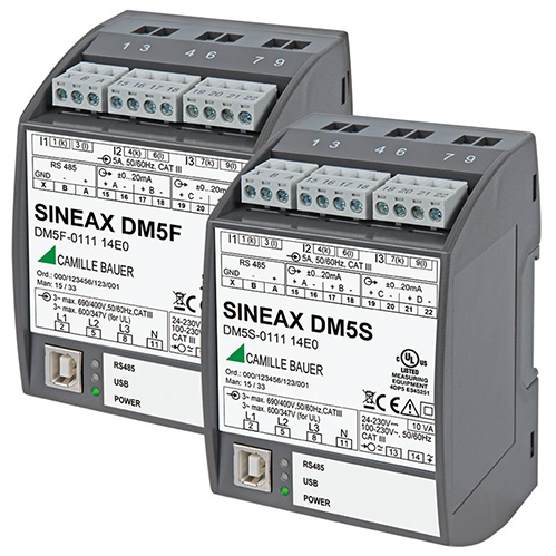 SINEAX DM5F可编程多功能电量变送器